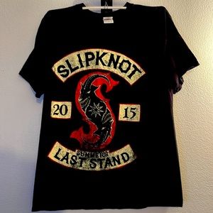 Slipknot 2015 summers last stand tour shirt